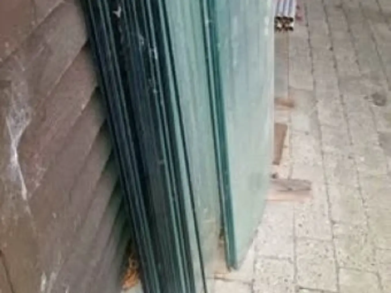 Billede 1 - Buede Sikkerhedsglas til evt. terrasse afskærm