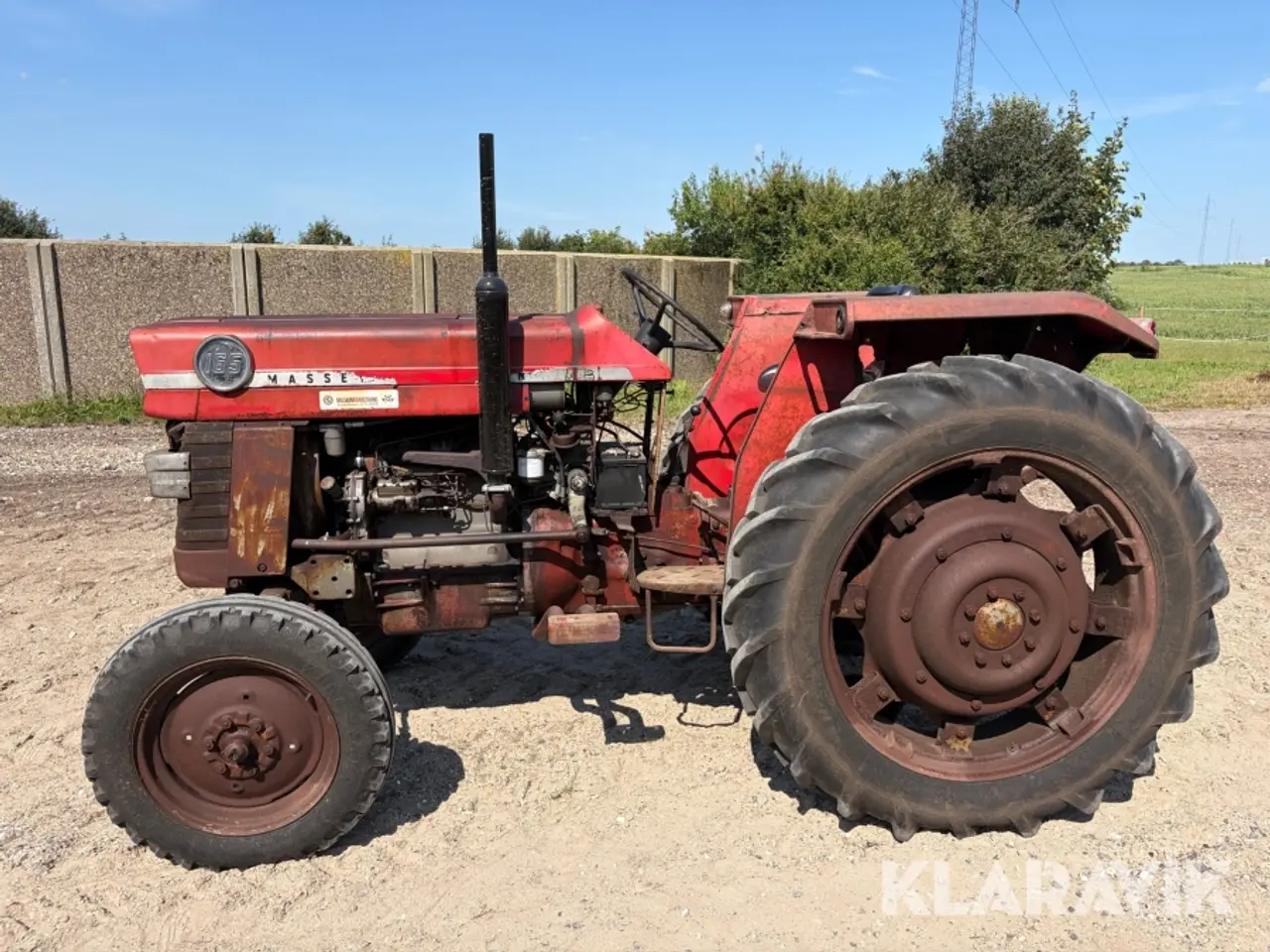 Billede 6 - Veterantraktor Massey Ferguson 165