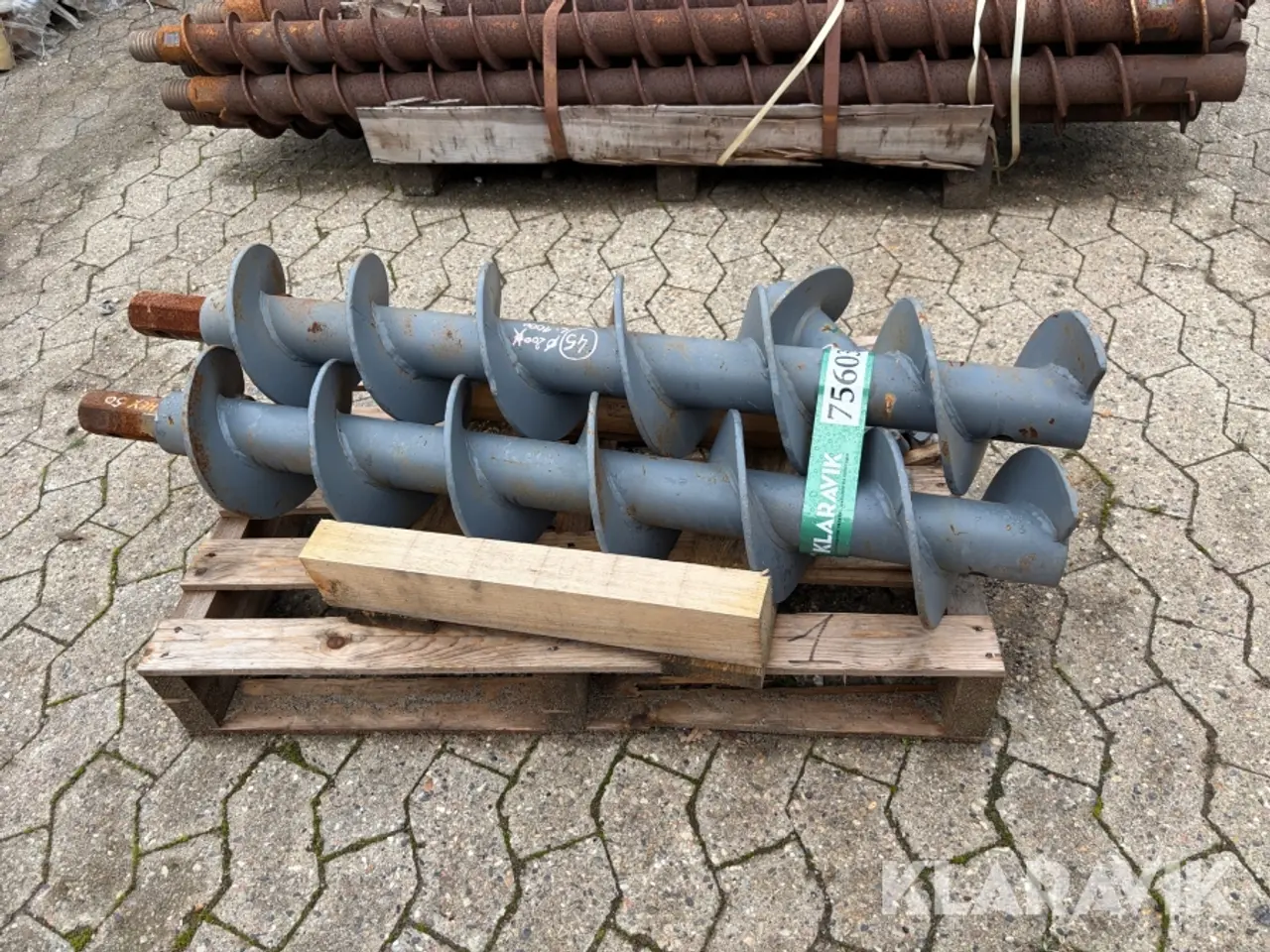 Billede 8 - Sneglebor med starter til sten materiale 2 Styk