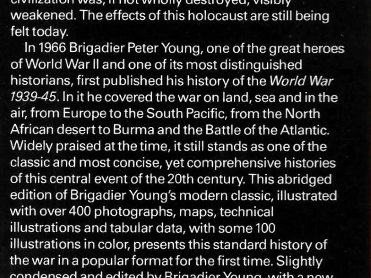 Billede 2 - World War II by Brigadier Peter Young 