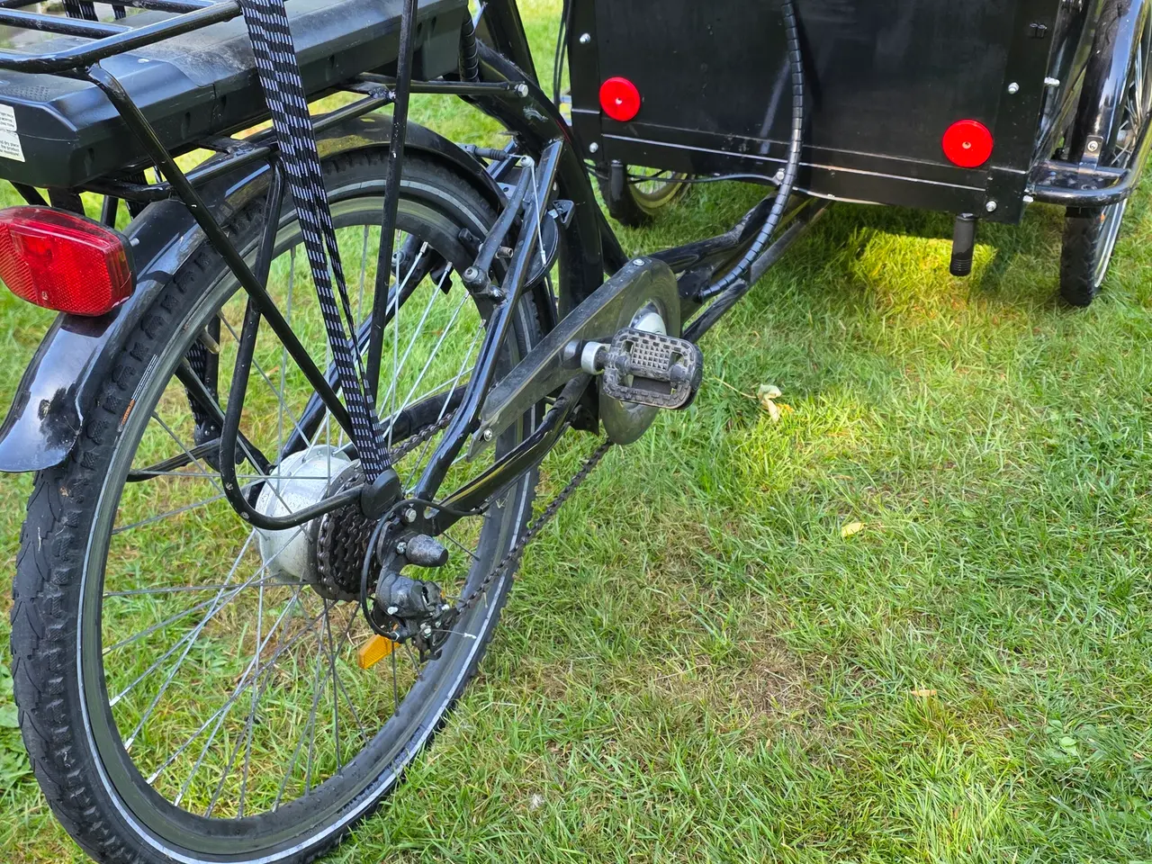 Billede 3 - Cargokid deluxe ladcykel