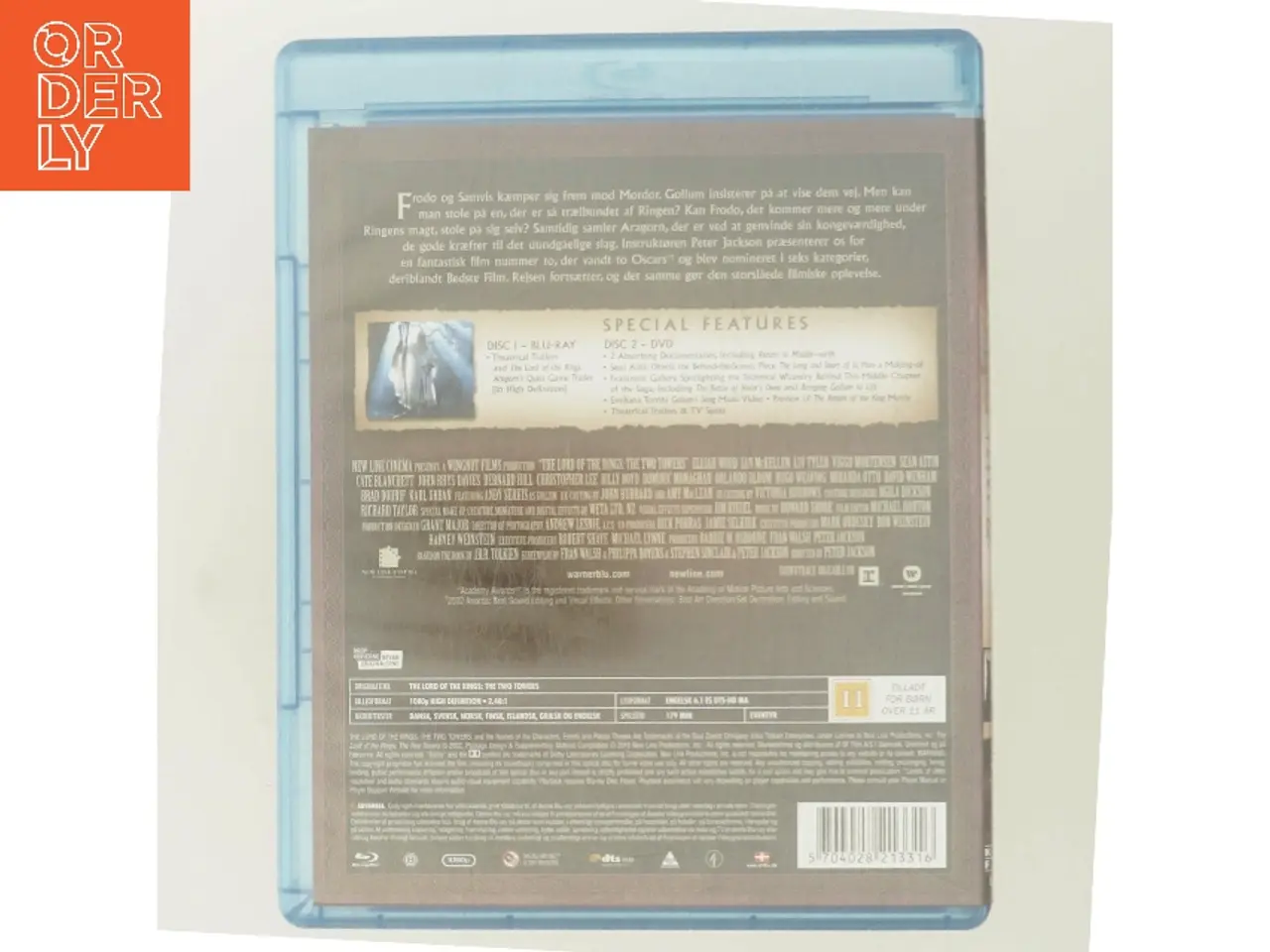 Billede 3 - Lord of the Rings 2: Ttt med Elijah Wood (DVD)