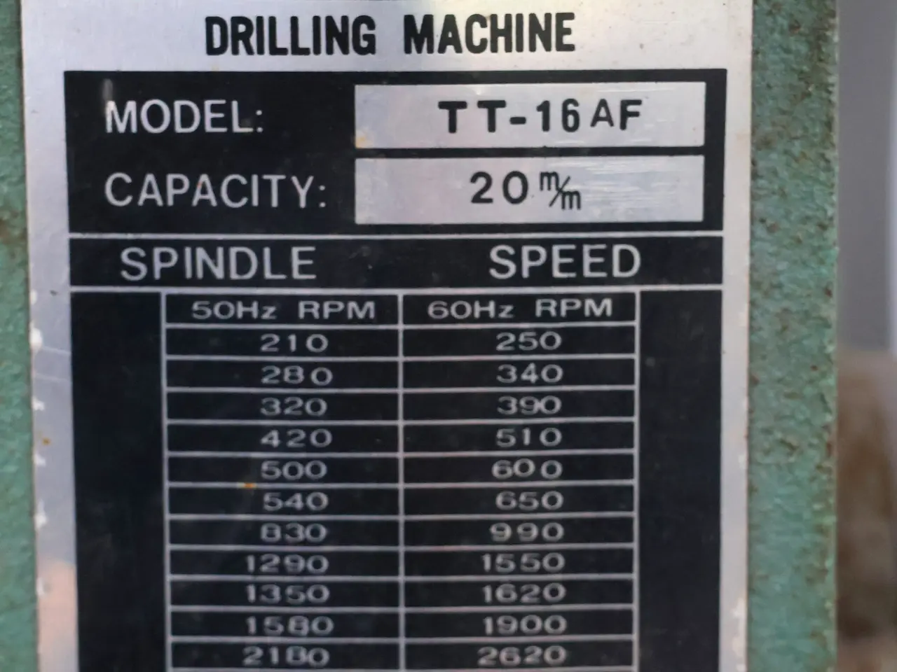 Billede 4 - Tru tool søjleboremaskine, model TT-16AF, 380v