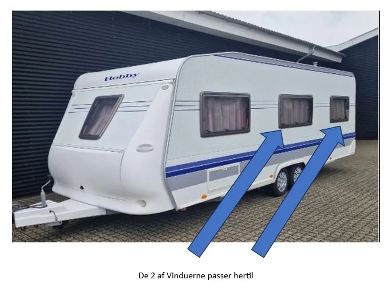 Billede 3 - Rude til Hobby Prestige 650 Umfe