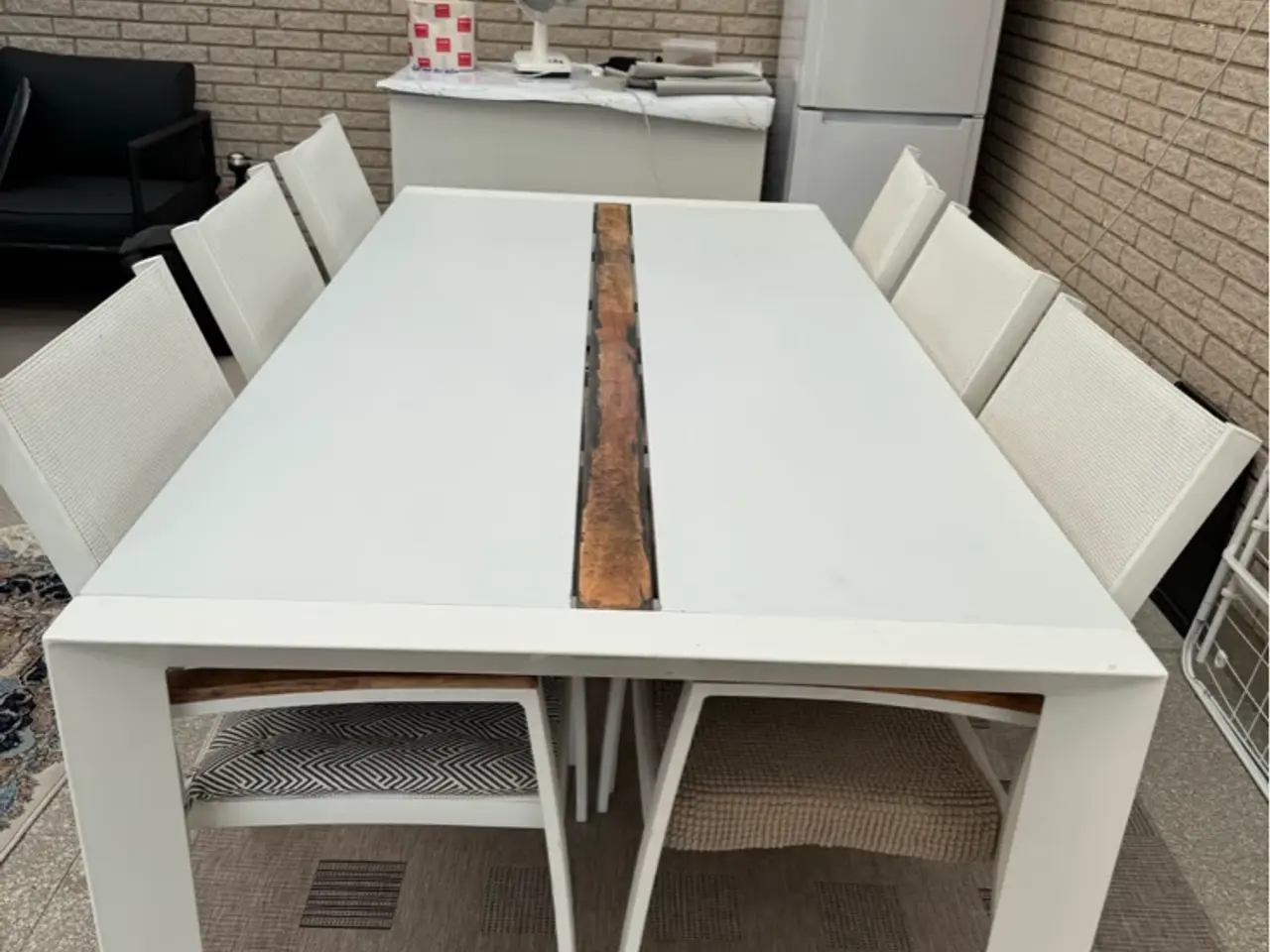 Billede 1 - Spisborde med stole