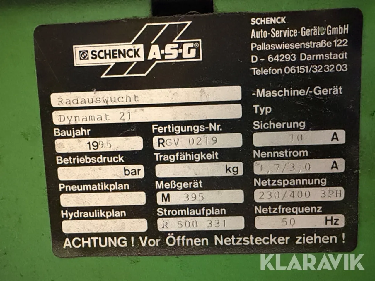 Billede 7 - Afbalanceringapparat og dækmaskine