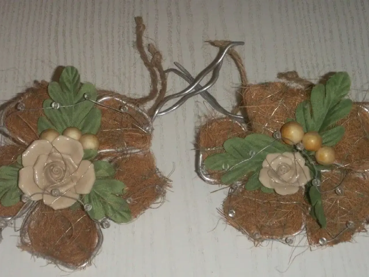 Billede 2 - Urtepotteskjulere og dek. blomster