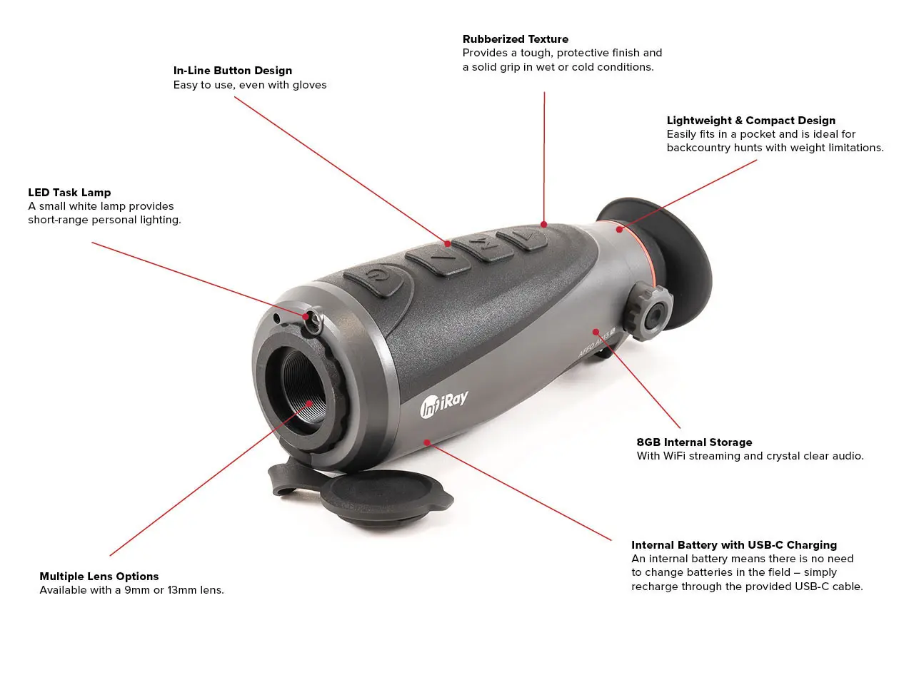 Billede 9 - Termisk spotter Infiray AP13