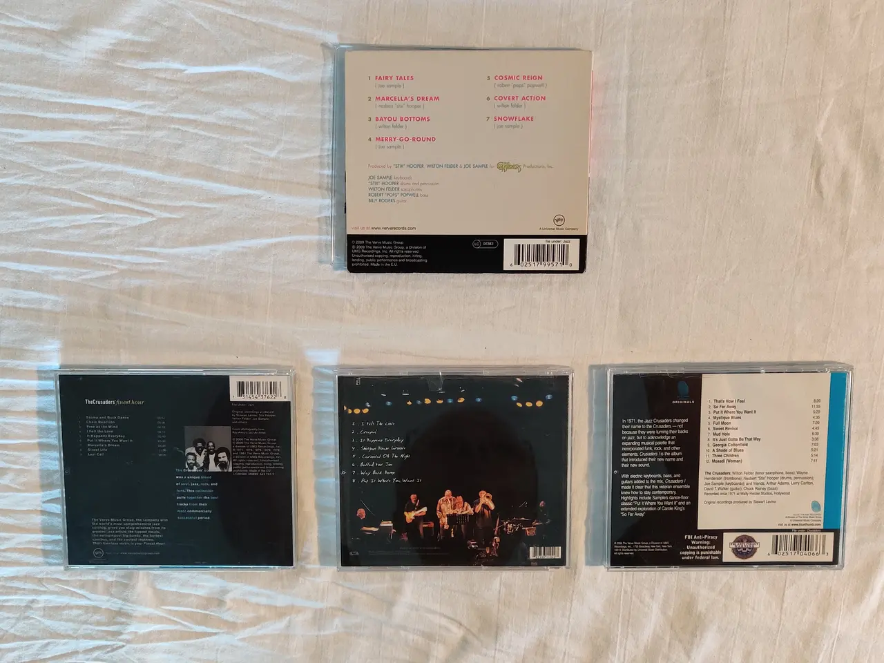 Billede 2 - The Crusaders – 4 CD-albums - Jazz/Fusion