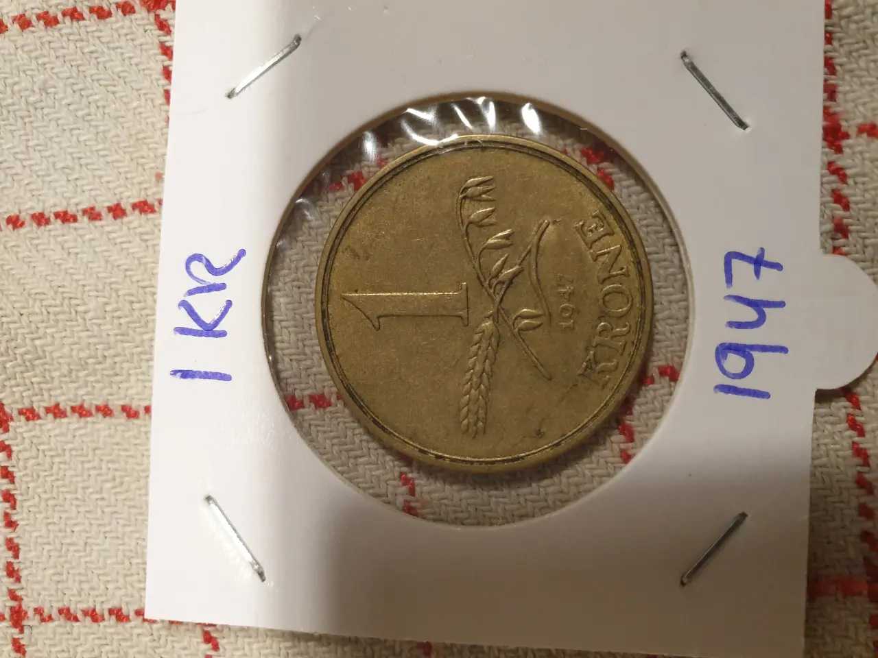 Billede 2 - 6 Forskellige 1 Kroner