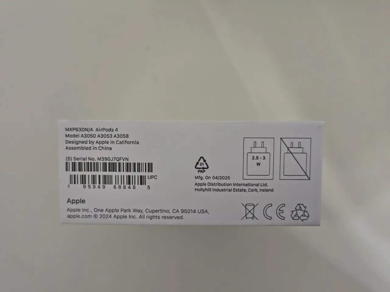 Billede 3 - Apple AirPods 4 (Helt ny og uåbnet)