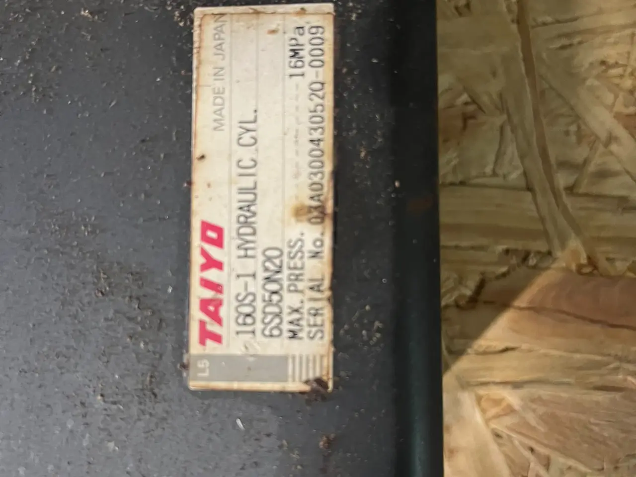 Billede 2 - 4 stk. TAIYO hydraulikcylindre – 16 MPa