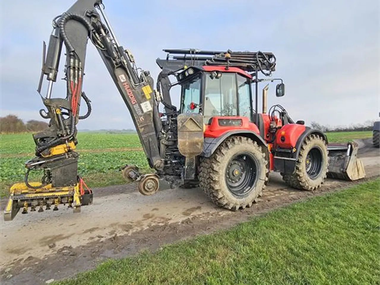 Billede 7 - Huddig 1260 C - Rail model - Huddig Lift 2000. - Video