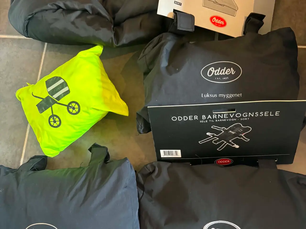Billede 11 - Odder zip komplet barnevogns pakke