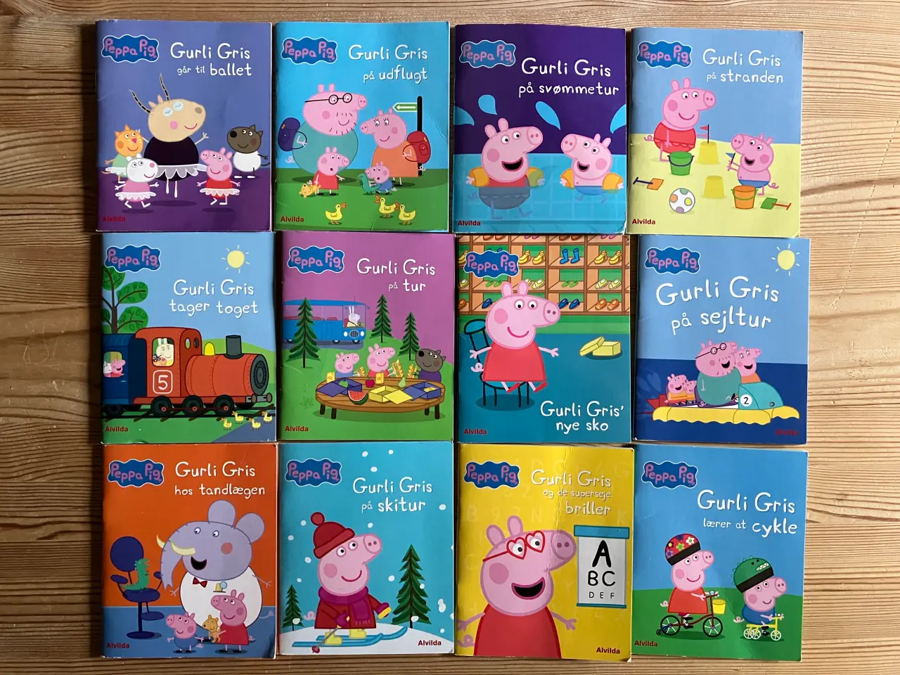 Billede 1 - NEDSAT: 25 Gurli Gris bøger, Peppa Pig