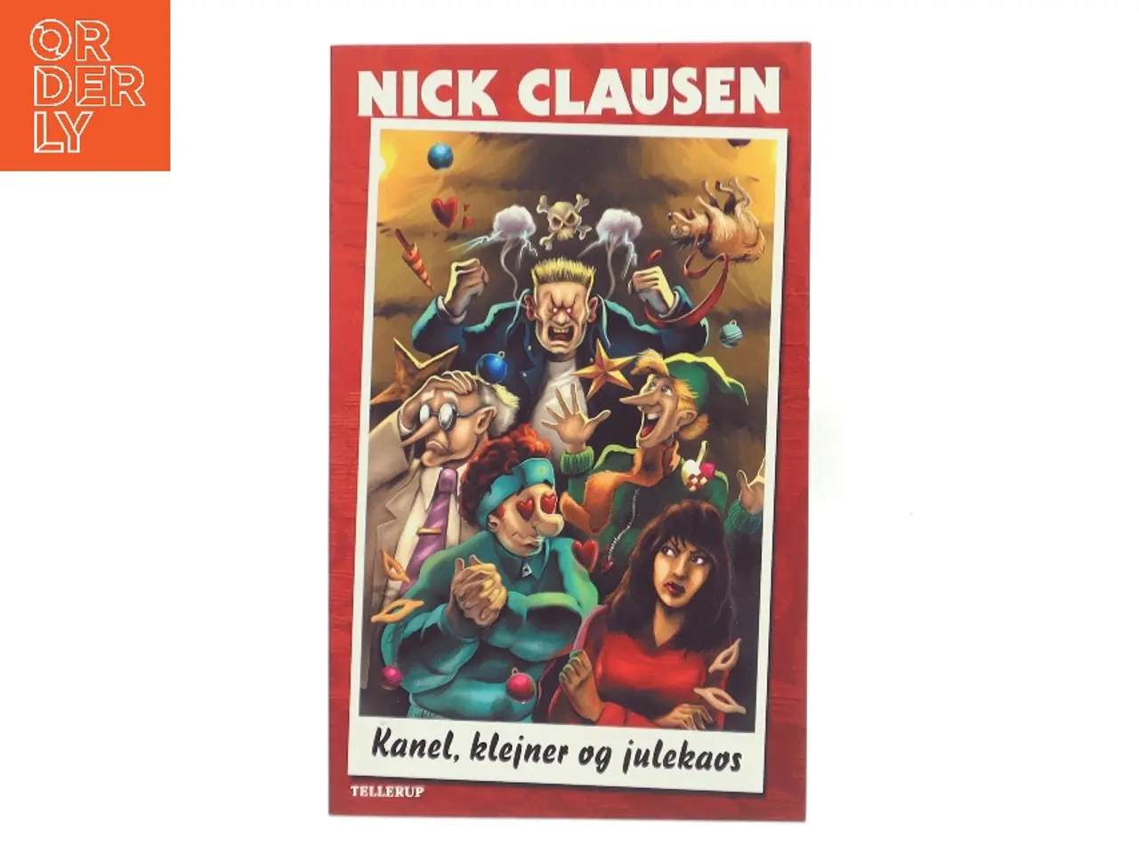 Billede 1 - Kanel, klejner og julekaos af Nick Clausen (Bog)