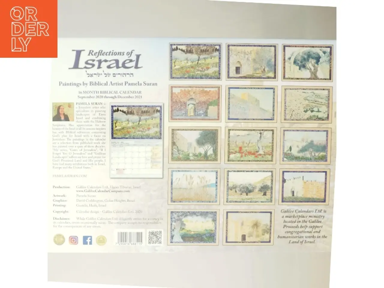 Billede 3 - Israel kalender