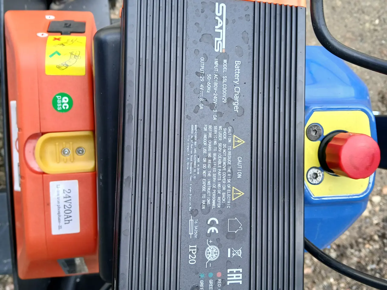 Billede 5 - El palleløfter 24v litium batteri 20ah