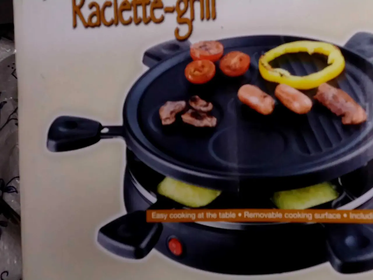 Billede 1 - Raclette Ny  indendørs grill
