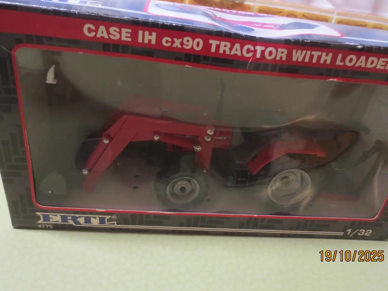 Billede 4 - 1 stk Modeltraktor John Deere 7280 og Case IH CX