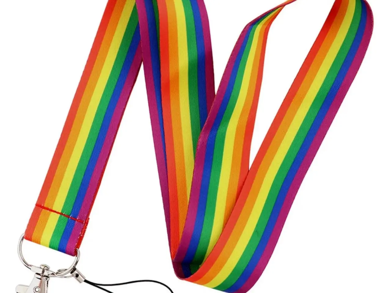 Billede 1 - Regnbue nøglering / key chain