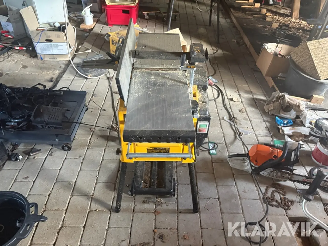 Billede 4 - Kombineret afretter-/tykkelseshøvl DeWALT D27300-QS