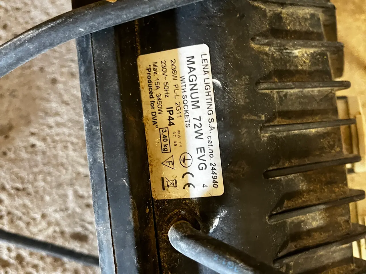 Billede 2 - Trappestie inkl. Arbejdslampe JUMBO