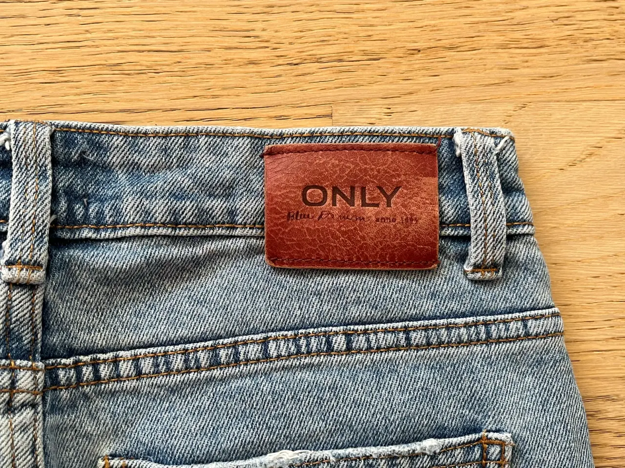 Billede 3 - ONLY jeans str W27/L34 lyseblå