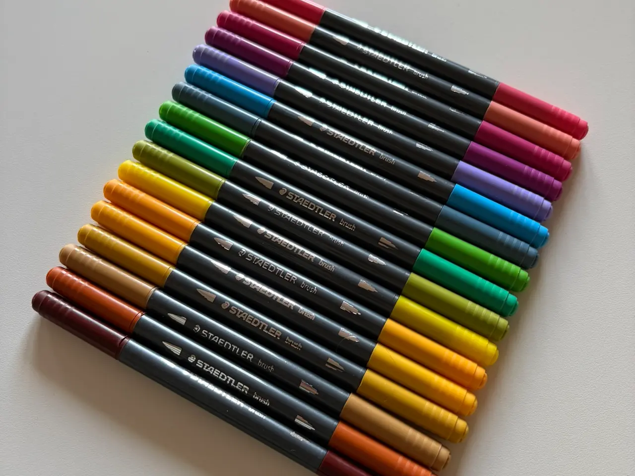 Billede 3 - Staedtler Brush, 17 stk. '2i1'