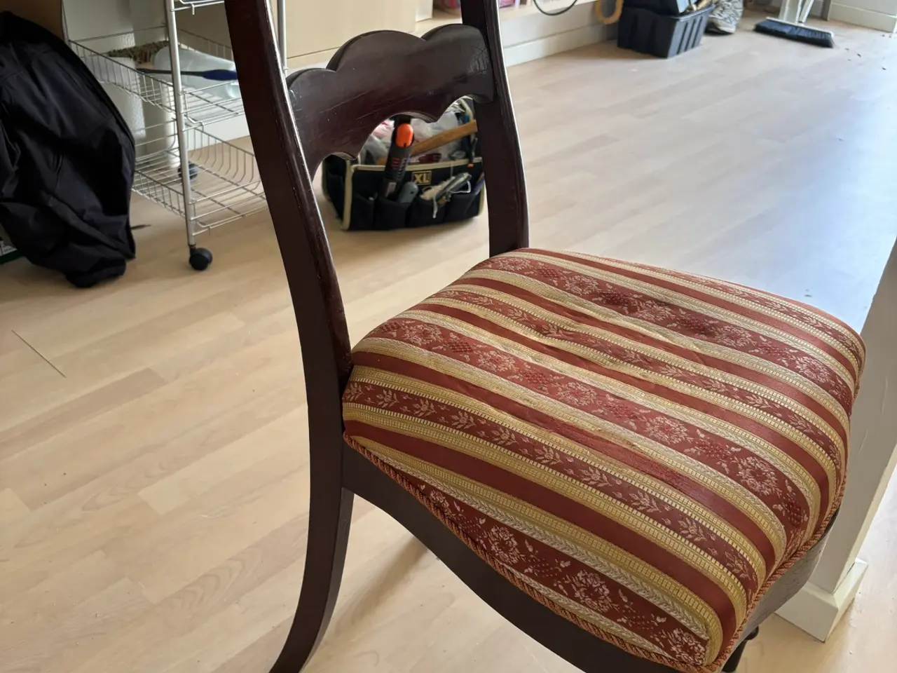 Billede 3 - Stol med stofpude