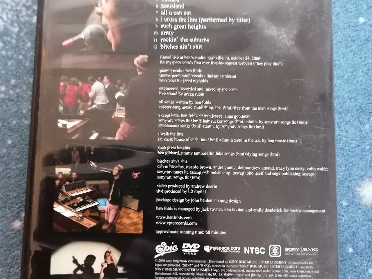 Billede 2 - Ben Folds - Live at Myspace