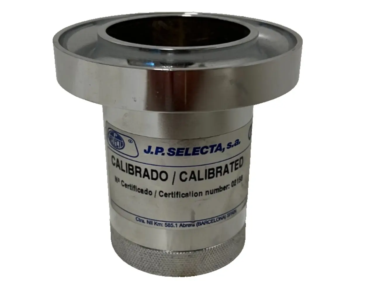 Billede 1 - J.P. Selecta Calibrated Reference Vessel Stainless