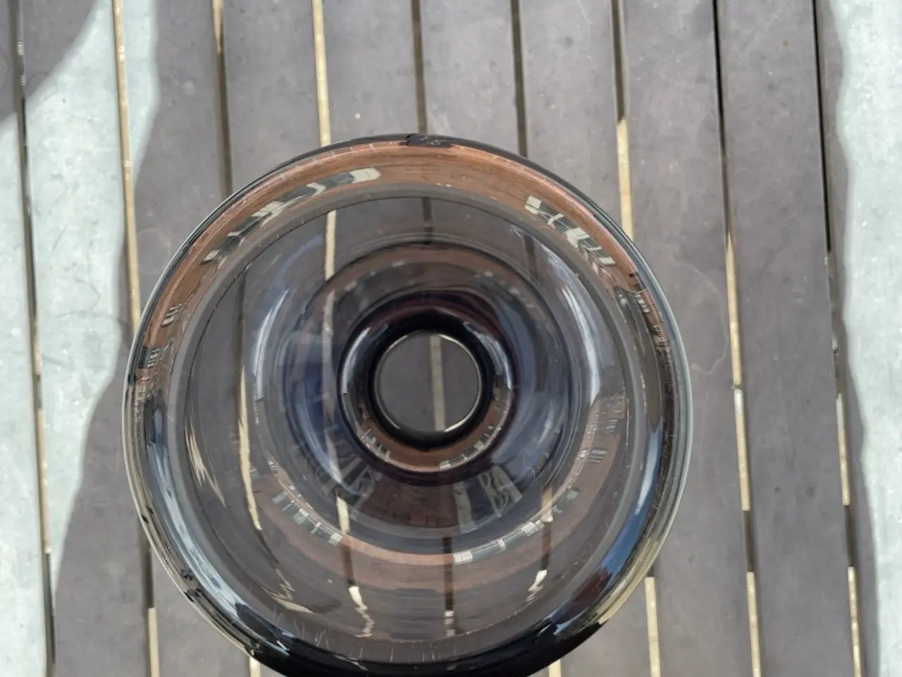 Billede 4 - IKEA GULDALG bordlampe – røgfarvet glas