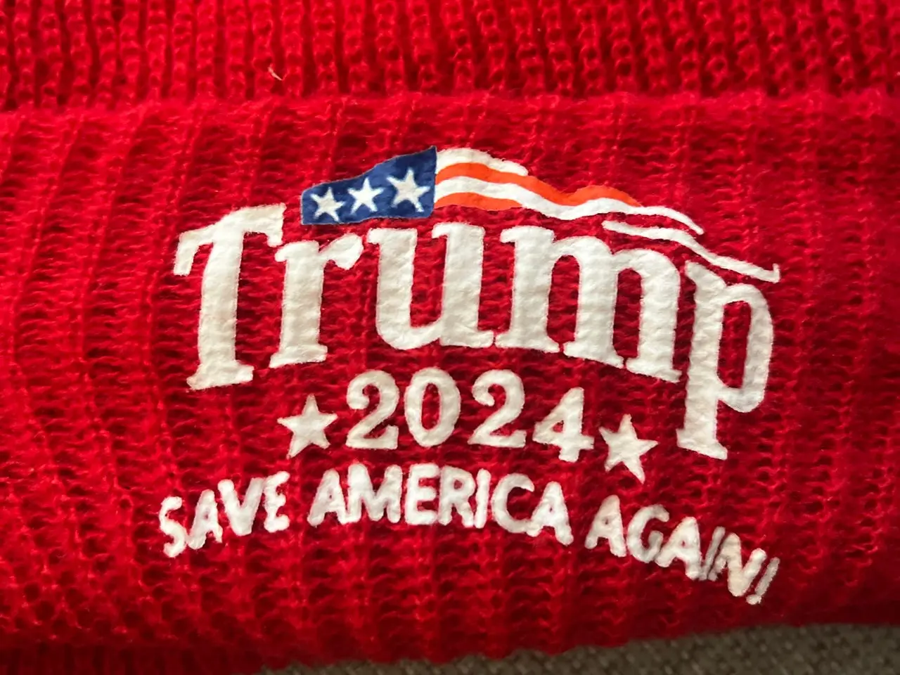 Billede 3 - Trump MAGA hue rød, polyester, one size