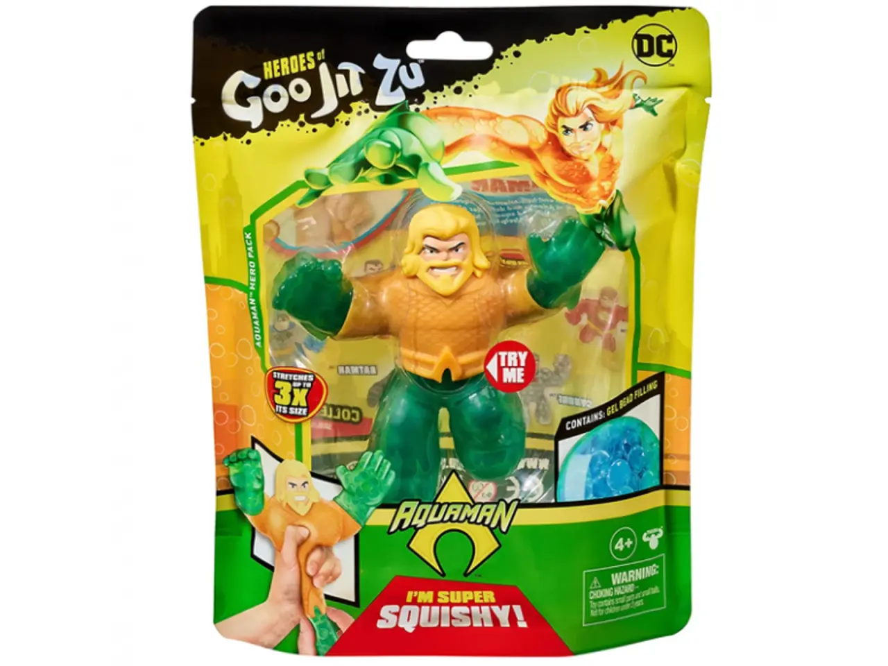 Billede 1 - Køb Aquaman Goo Jit Zu figur på 11 cm