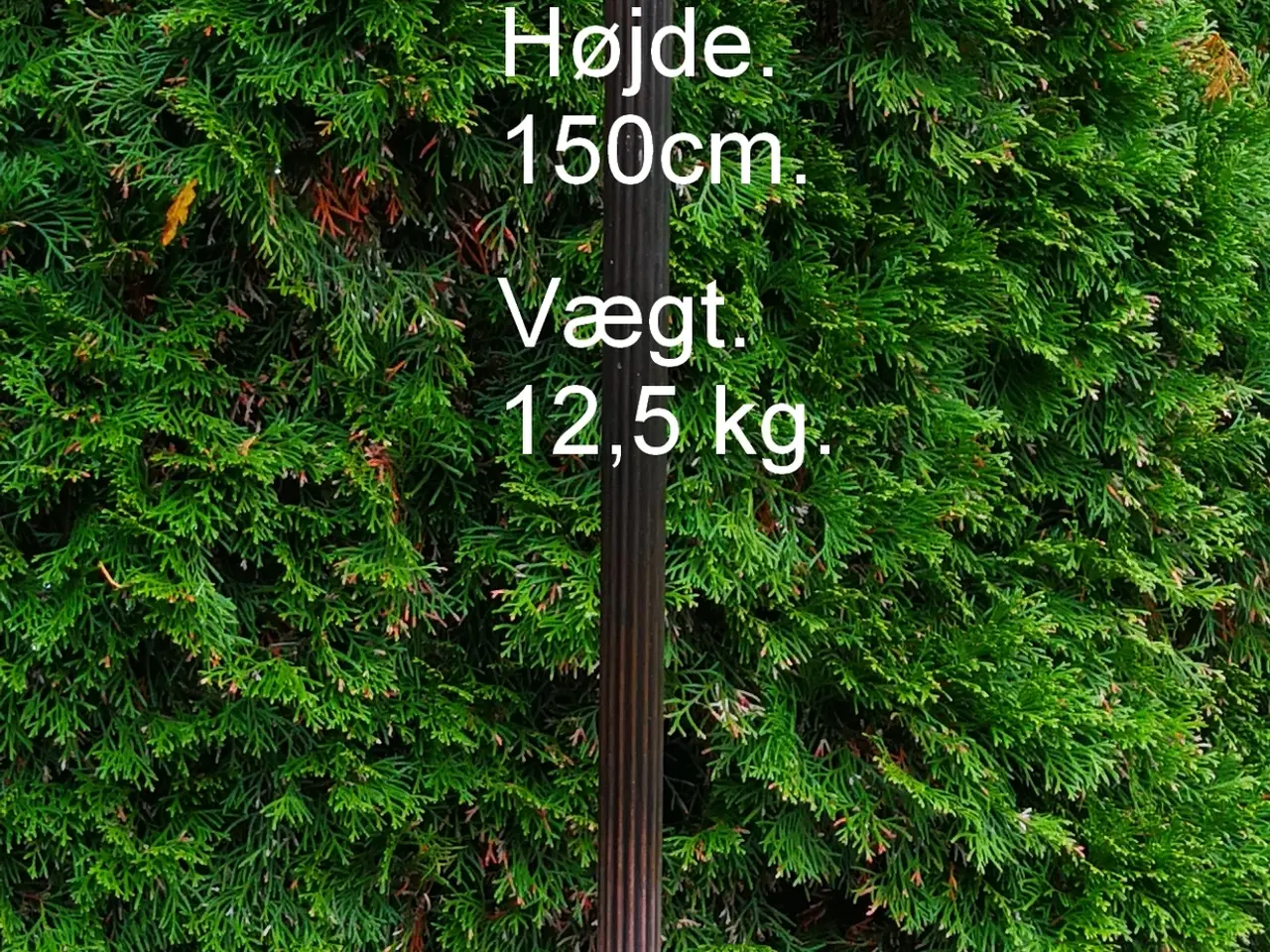 Billede 1 - Bronze gulvlampe.