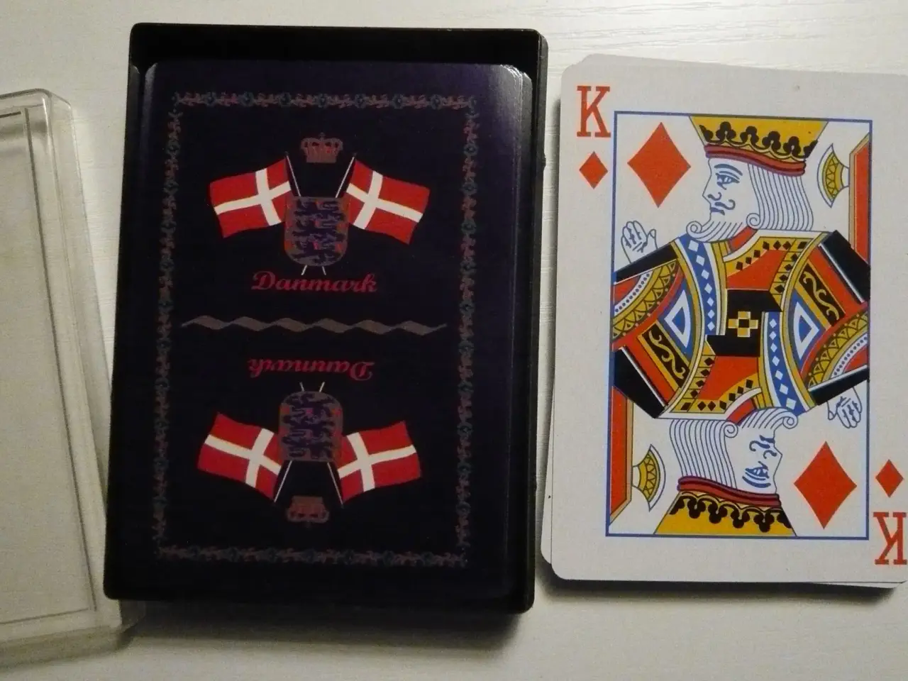 Billede 11 - Bridge/poker spillekort med rejseminder 