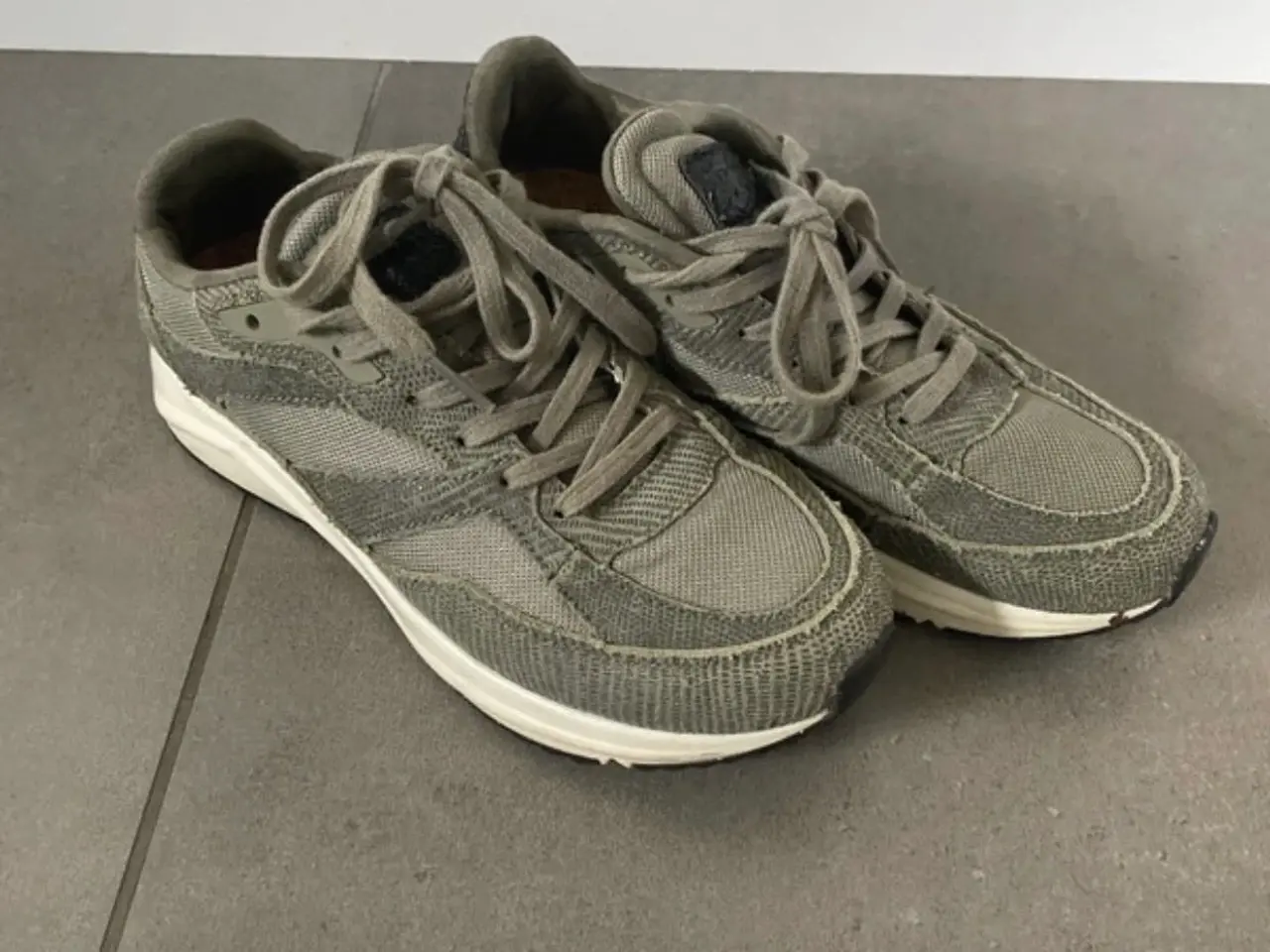 Billede 1 - Woden Sneakers str. 38 - khaki