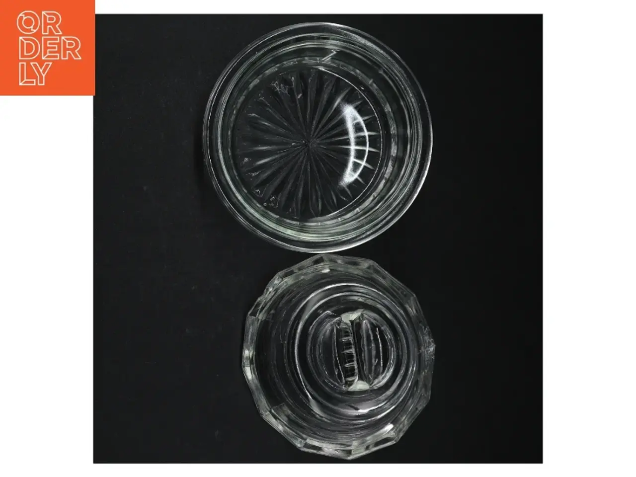 Billede 4 - Glas serveringsskål med låg (str. 11 cm)