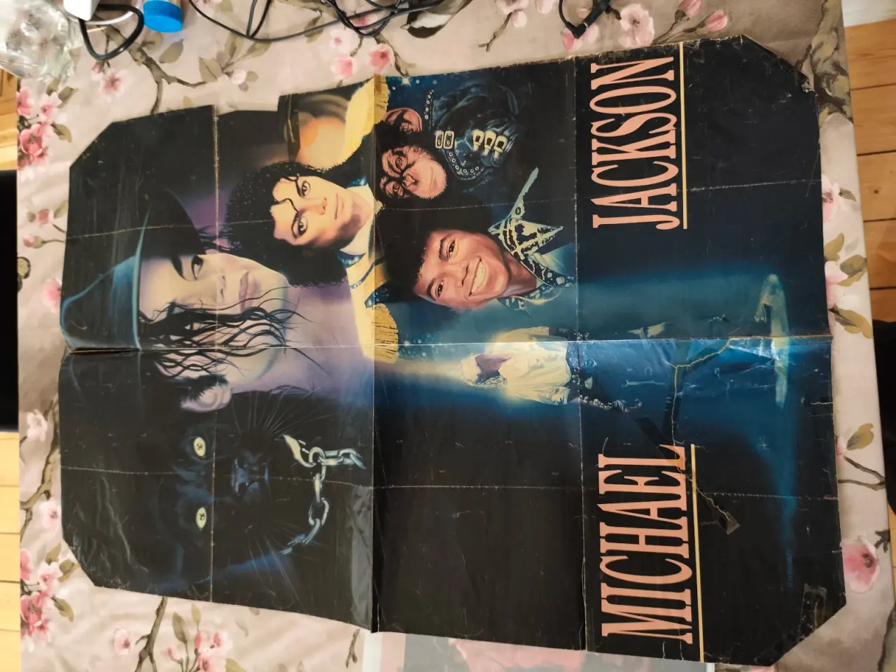 Billede 3 - Stor meget gammel Michael Jackson plakat 