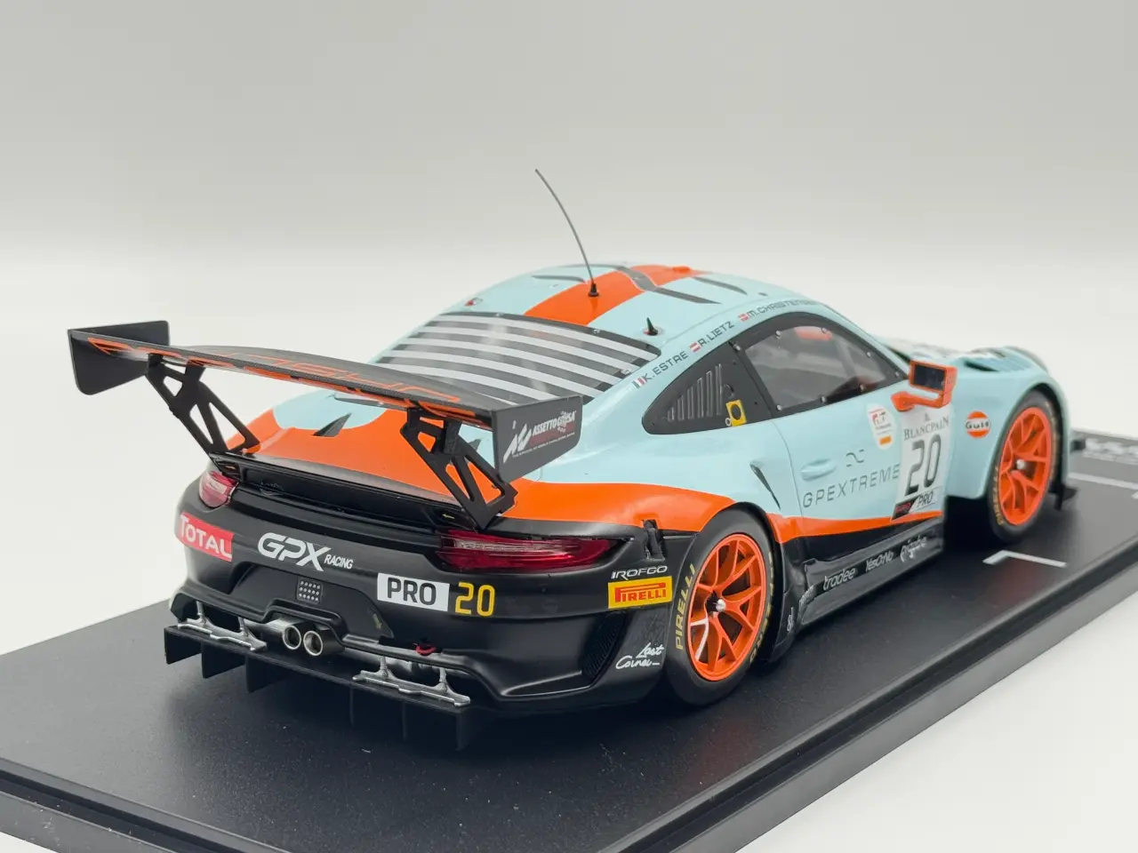 Billede 3 - 2019 Porsche 911 GT3 R #20 SPA DK Driver - 1:18