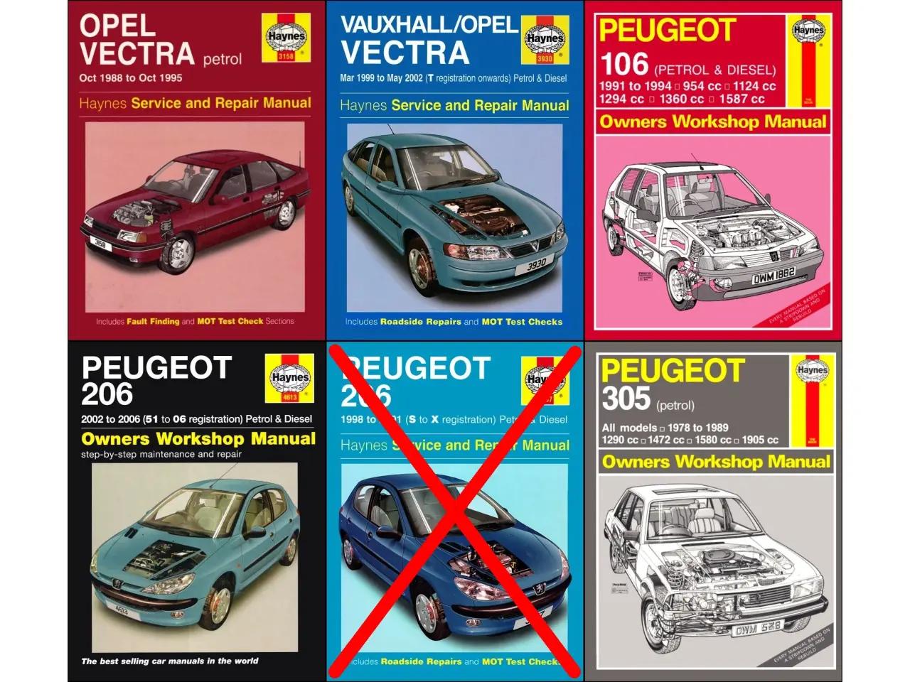 Billede 7 - Haynes - 65 Haynes Værkstedshåndbøger - 75 kr./bog