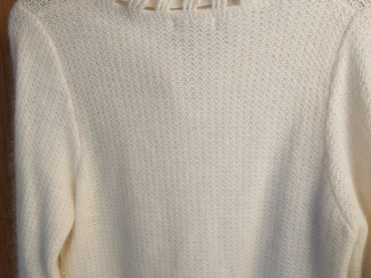 Billede 2 - Flot Cardigan Lamswool og Angore str L 