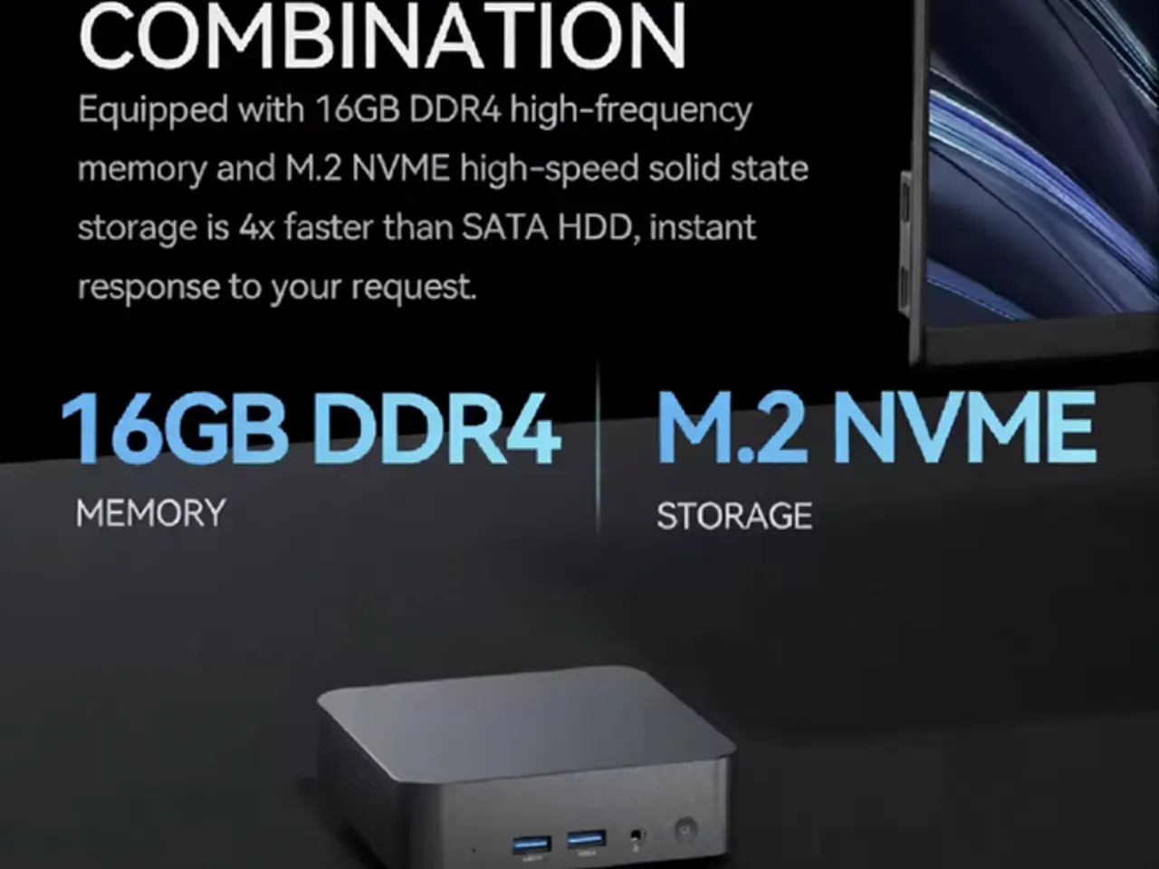 Billede 4 - God og lynhurtig mini pc