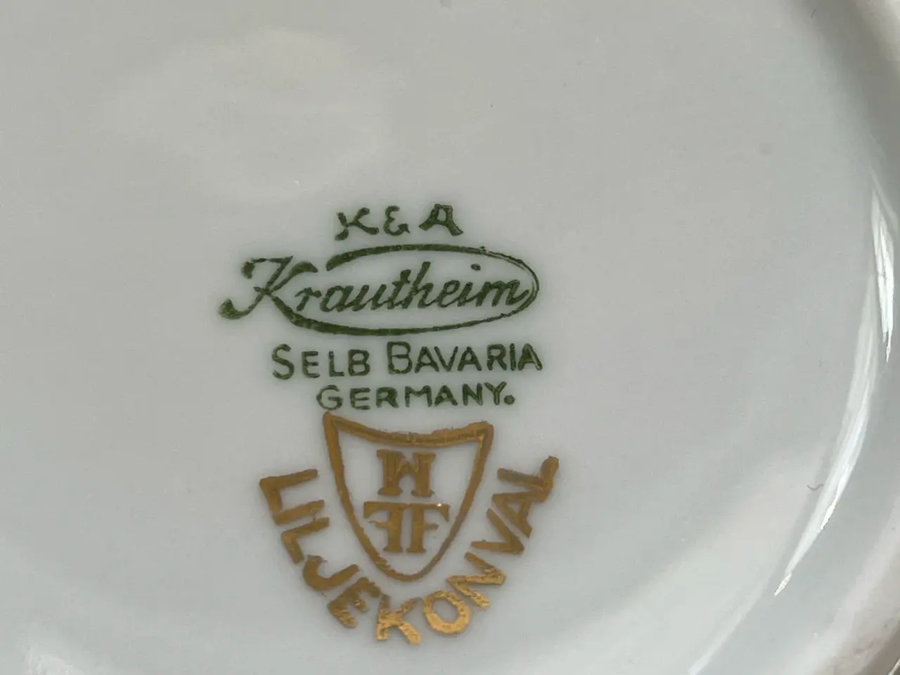 Billede 5 - Liljekonval kaffestel,Bavaria krautheim