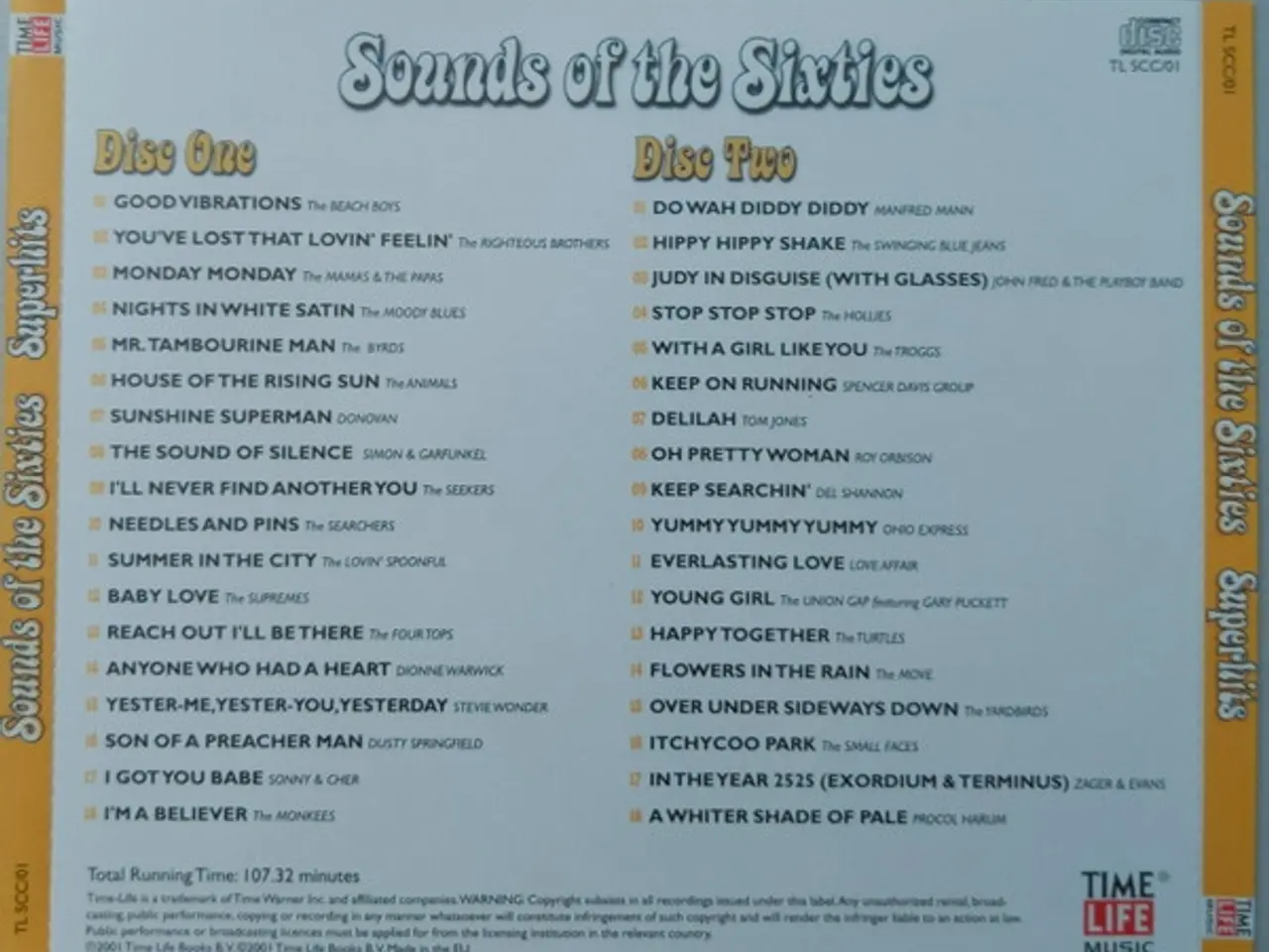 Billede 2 - Diverse kunstnere – Sounds Of The Sixties – 2CD