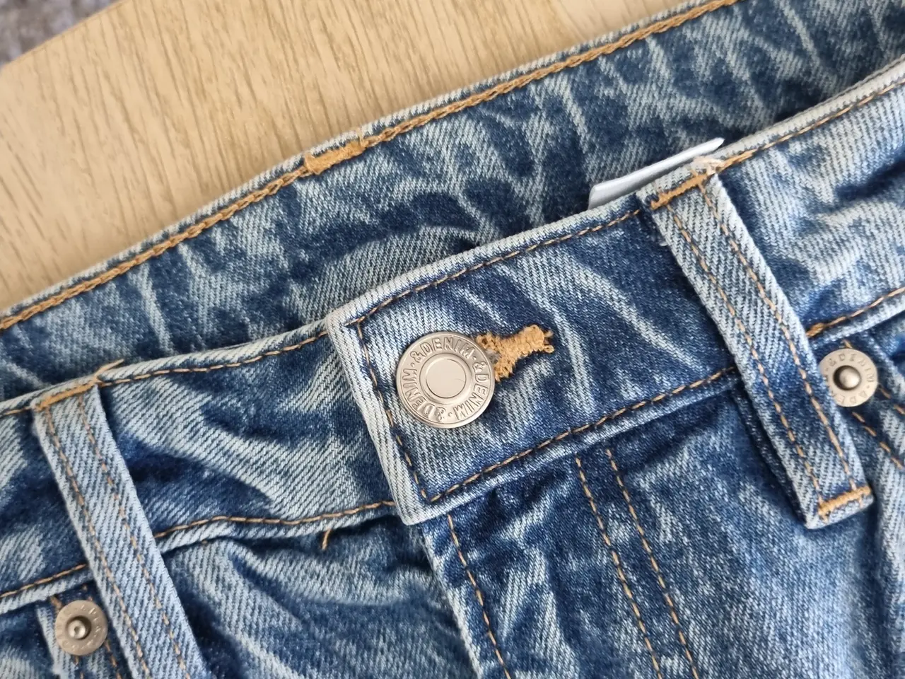 Billede 18 - Helt nye H&M DENIM jeans -Slim Straight High Waist