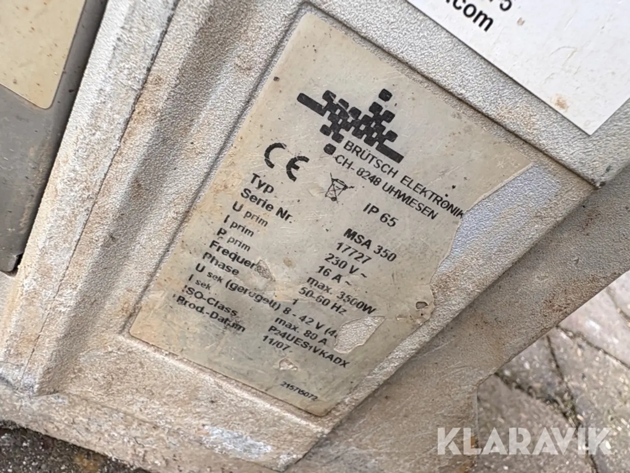 Billede 4 - Muffe svejser Brutsch elektronik MSA350