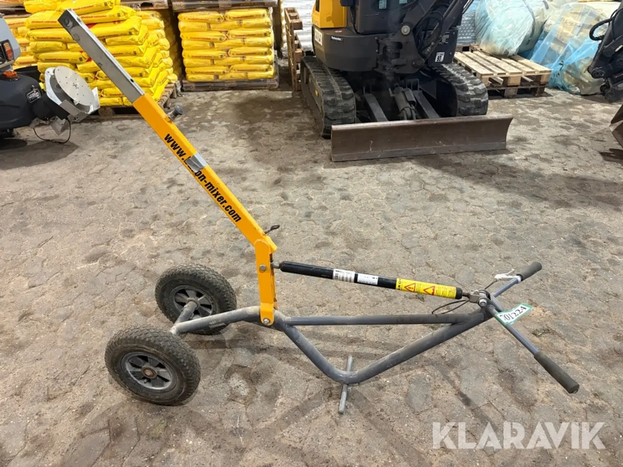 Billede 7 - Fliselægger Baron Tile lifting wagon
