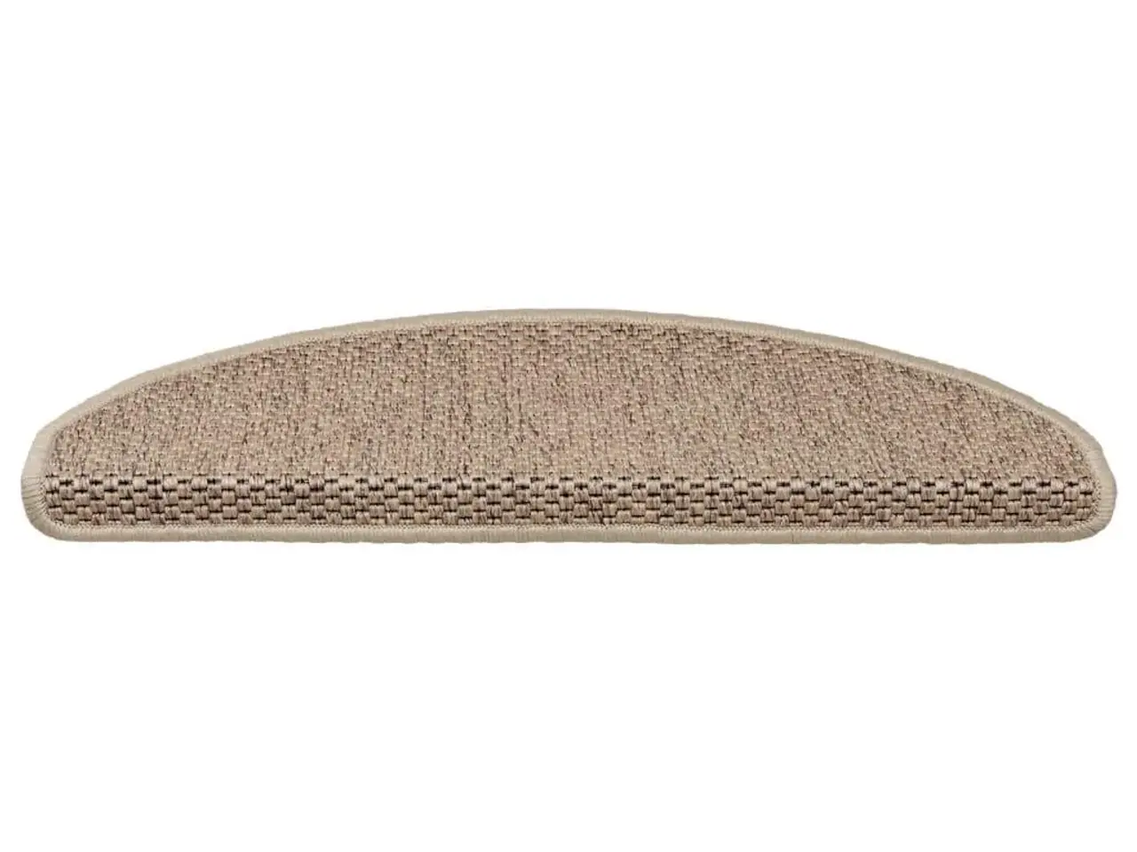 Billede 4 - Selvklæbende trappemåtter 15 stk. - 65 × 21 × 4 cm, sisal-look, sandfarve